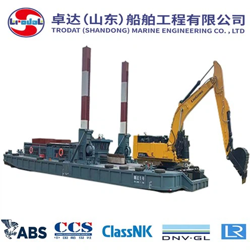 Bager bager s bagrom z zmogljivostjo žlice po meri